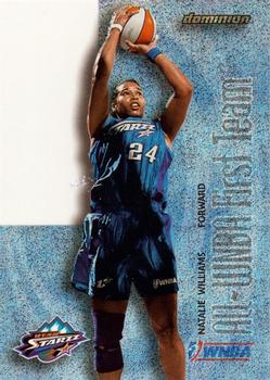 2000 SkyBox Dominion WNBA - All-WNBA #2 AW Natalie Williams Front