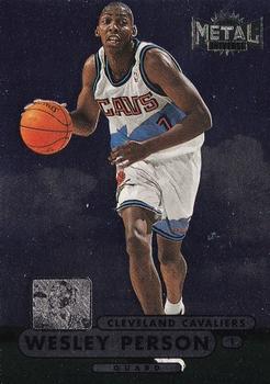1997-98 Metal Universe Championship #50 Wesley Person Front