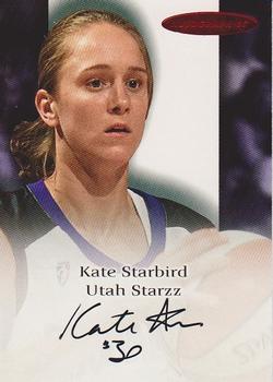 2000 SkyBox Dominion WNBA - Autographics #NNO Kate Starbird Front
