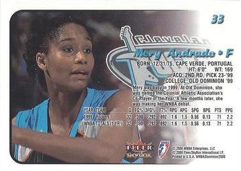 2000 SkyBox Dominion WNBA - Extra #33 Mery Andrade Back