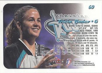 2000 SkyBox Dominion WNBA - Extra #60 Tricia Bader Binford Back
