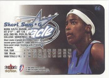 2000 SkyBox Dominion WNBA - Extra #66 Sheri Sam Back
