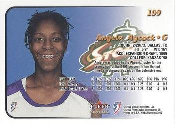 2000 SkyBox Dominion WNBA - Extra #109 Angela Aycock Back