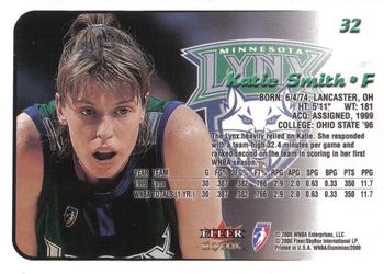 2000 SkyBox Dominion WNBA - Extra #32 Katie Smith Back
