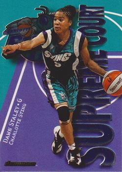 2000 SkyBox Dominion WNBA - Supreme Court #1 SC Dawn Staley Front