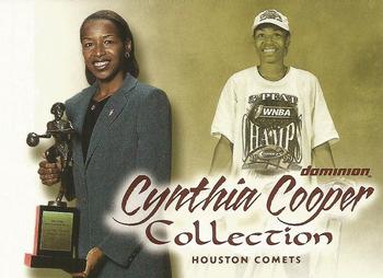 2000 SkyBox Dominion WNBA - The Cooper Collection #6 CC Cynthia Cooper Front
