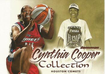 2000 SkyBox Dominion WNBA - The Cooper Collection #7 CC Cynthia Cooper Front