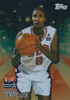 2000 Topps Team USA - Gold #13 Lisa Leslie Front