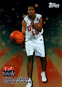 2000 Topps Team USA - Gold #19 Yolanda Griffith Front