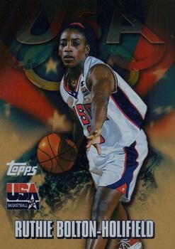 2000 Topps Team USA - Gold #66 Ruthie Bolton Front