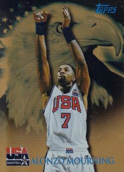 2000 Topps Team USA - Gold #79 Alonzo Mourning Front