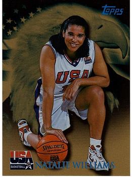 2000 Topps Team USA - Gold #85 Natalie Williams Front