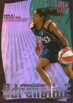 2000 Ultra WNBA - Feminine Adrenaline #1 FA Nikki McCray Front
