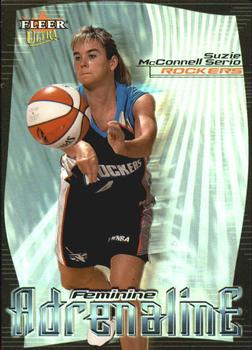 2000 Ultra WNBA - Feminine Adrenaline #9 FA Suzie McConnell-Serio Front