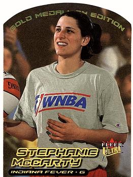 2000 Ultra WNBA - Gold Medallion #5G Stephanie McCarty Front