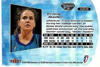2000 Ultra WNBA - Gold Medallion #15G Tricia Bader Binford Back