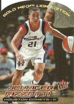 2000 Ultra WNBA - Gold Medallion #24G Jennifer Rizzotti Front