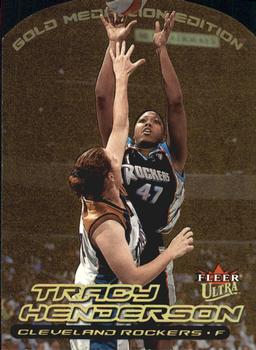 2000 Ultra WNBA - Gold Medallion #26G Tracy Henderson Front