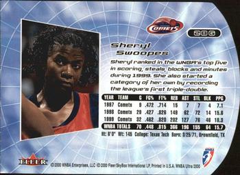 2000 Ultra WNBA - Gold Medallion #28G Sheryl Swoopes Back
