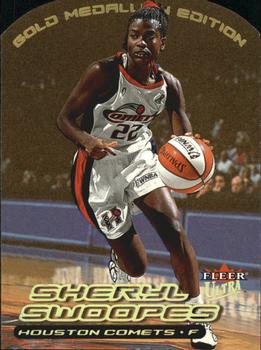 2000 Ultra WNBA - Gold Medallion #28G Sheryl Swoopes Front