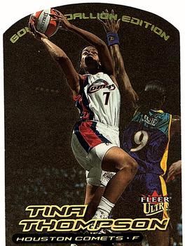 2000 Ultra WNBA - Gold Medallion #33G Tina Thompson Front