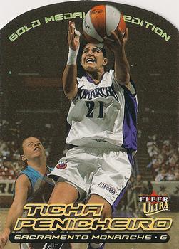 2000 Ultra WNBA - Gold Medallion #37G Ticha Penicheiro Front