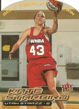 2000 Ultra WNBA - Gold Medallion #43G Kate Starbird Front