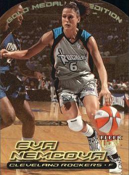 2000 Ultra WNBA - Gold Medallion #46G Eva Nemcova Front