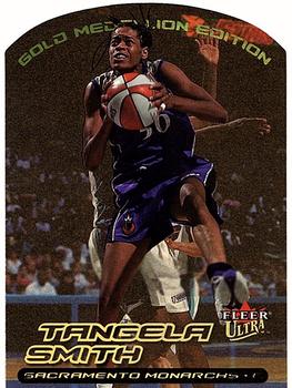 2000 Ultra WNBA - Gold Medallion #47G Tangela Smith Front