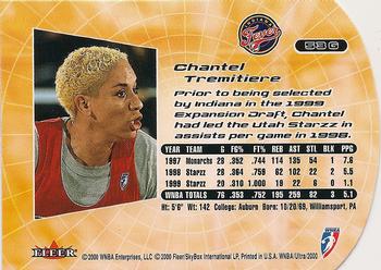 2000 Ultra WNBA - Gold Medallion #53G Chantel Tremitiere Back