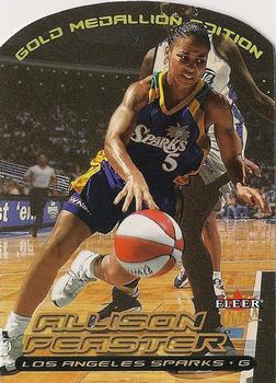 2000 Ultra WNBA - Gold Medallion #55G Allison Feaster Front