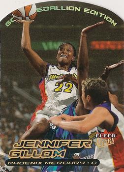 2000 Ultra WNBA - Gold Medallion #68G Jennifer Gillom Front