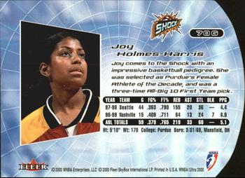 2000 Ultra WNBA - Gold Medallion #70G Joy Holmes-Harris Back