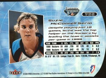 2000 Ultra WNBA - Gold Medallion #76G Suzie McConnell-Serio Back