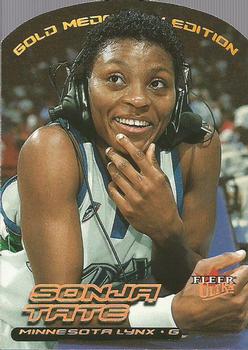 2000 Ultra WNBA - Gold Medallion #80G Sonja Tate Front
