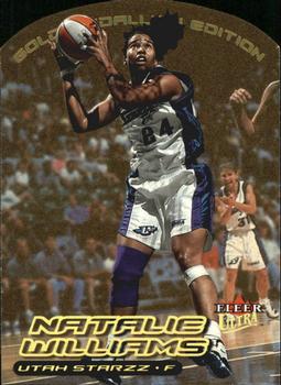 2000 Ultra WNBA - Gold Medallion #81G Natalie Williams Front