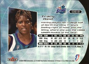 2000 Ultra WNBA - Gold Medallion #83G Tracy Reid Back