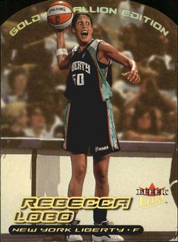 2000 Ultra WNBA - Gold Medallion #85G Rebecca Lobo Front