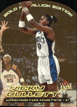 2000 Ultra WNBA - Gold Medallion #88G Vicky Bullett Front