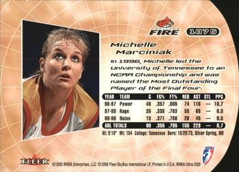 2000 Ultra WNBA - Gold Medallion #107G Michelle Marciniak Back