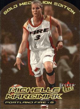 2000 Ultra WNBA - Gold Medallion #107G Michelle Marciniak Front