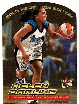 2000 Ultra WNBA - Gold Medallion #129G Helen Darling Front