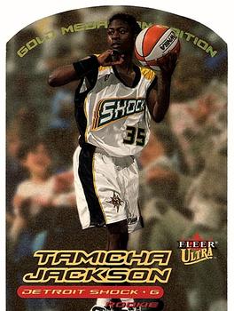 2000 Ultra WNBA - Gold Medallion #132G Tamicha Jackson Front