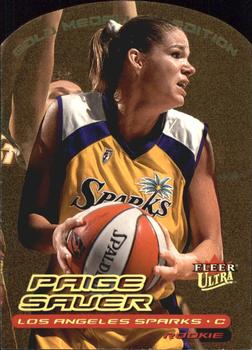2000 Ultra WNBA - Gold Medallion #136G Paige Sauer Front
