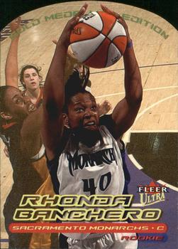 2000 Ultra WNBA - Gold Medallion #141G Rhonda Banchero Front