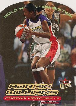 2000 Ultra WNBA - Gold Medallion #144G Adrian Williams Front