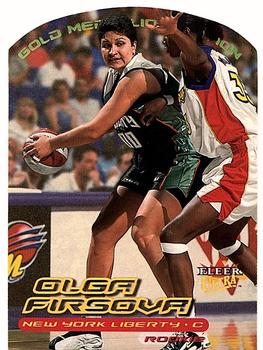 2000 Ultra WNBA - Gold Medallion #145G Olga Firsova Front