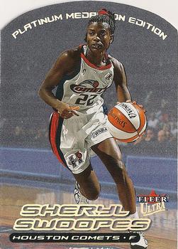 2000 Ultra WNBA - Platinum Medallion #28P Sheryl Swoopes Front