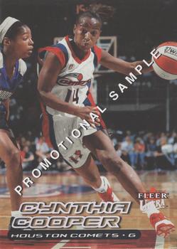 2000 Ultra WNBA - Promo #1 Cynthia Cooper Front