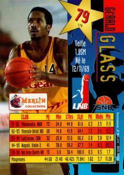 1996-97 Merlin Ultimate (LNB) #79 Gerald Glass Back